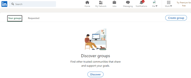 صورة لـ كيفية إنشاء وحذف مجموعة LinkedIn: دليل خطوة بخطوة | 1f6iwwWKW3bpt7jAW6Osy_Q-DzTechs