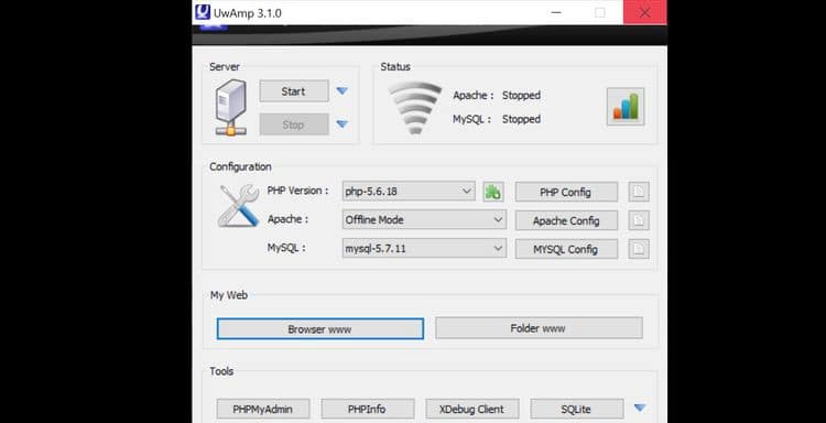 صورة لـ أفضل بدائل XAMPP لاستضافة موقع الويب الخاص بك محليًا | 1pYeiRidSEroMIfKc3uBXRw-DzTechs