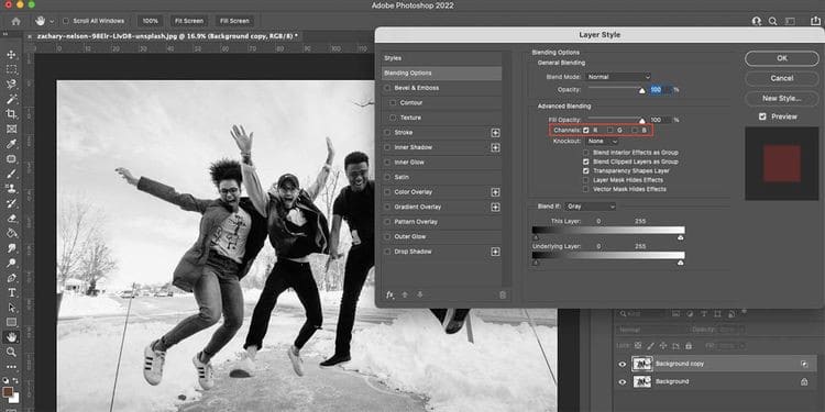 صورة لـ كيفية إنشاء تأثير اللون المُنقسم باستخدام القنوات في Photoshop | 1K-CO-arOMRp5x6p9Jm6XnQ-DzTechs