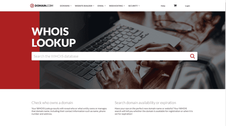 صورة لـ أفضل مواقع الويب للبحث عن معلومات WHOIS مجانًا | 1Nn4m87HLCOfnRwXnNlTzYQ-DzTechs