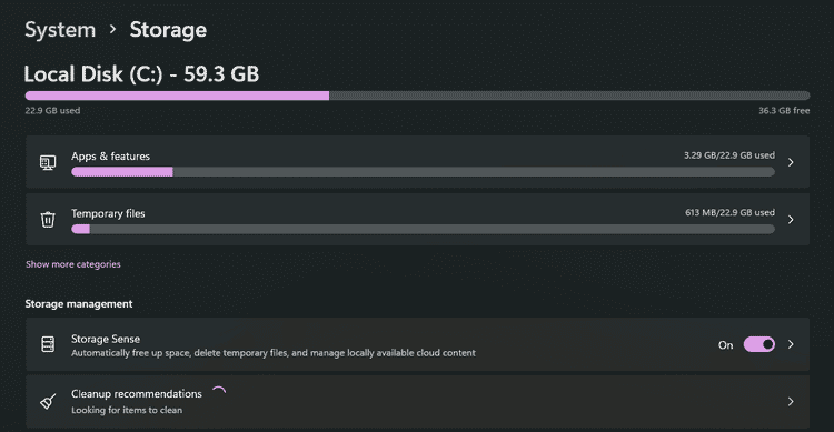 صورة لـ أفضل الطرق لحذف الملفات المُؤقتة في Windows 11 | 1fSfvTwOegOH_LPklFL73IA-DzTechs