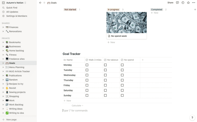 صورة لـ كيفية تحديد وتتبع أهدافك باستخدام Notion | 1kwTRguUT9fs8M8qNOoacaQ-DzTechs