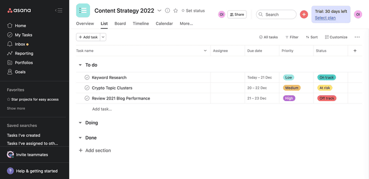 صورة لـ مقارنة بين الخطة المجانية والمدفوعة من Asana: هل يجب عليك الترقية؟ | 1m_ZMflFJ63-OPrHaQxdCzQ-DzTechs