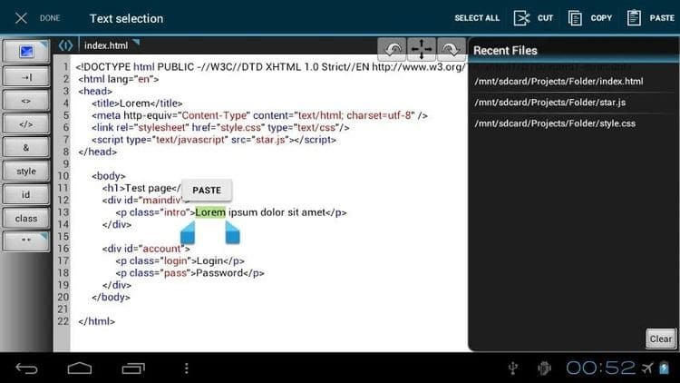 صورة لـ يُمكنك البرمجة أثناء التنقل: أفضل تطبيقات تحرير HTML لنظام Android | 16b6NQI8QOT3XQEyU1-_XRw-DzTechs