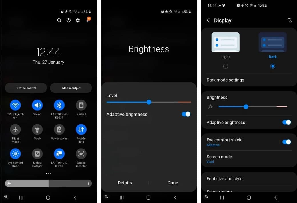 صورة لـ السطوع التكيُّفي لا يعمل في Android؟ إليك كيفية إصلاحه | 1AWYaKliUiYIbgCDsmVGS9w-DzTechs