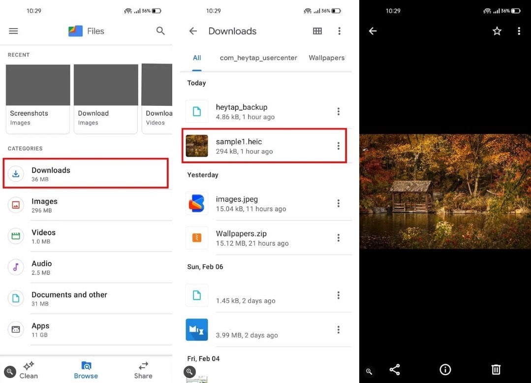 صورة لـ كيفية فتح وتحويل صور HEIC على Android | 1aFFONYCf4SILcEc25wCnnA-DzTechs
