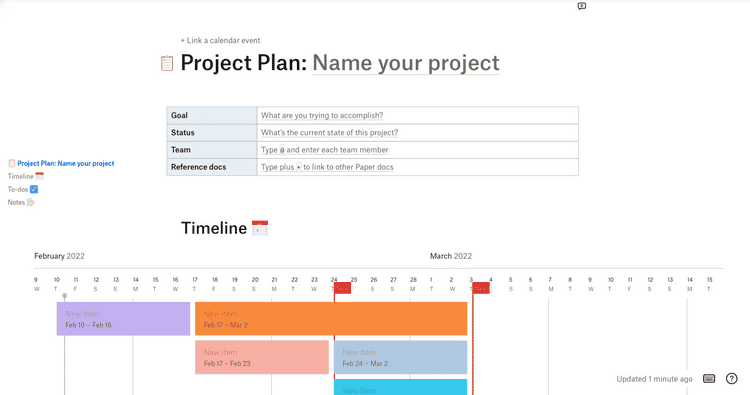 صورة لـ كيف تخطط لمشروع بسهولة باستخدام Dropbox Paper | 1e0wPNV-Lbr8twkIV22t1Hw-DzTechs