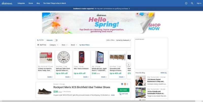 صورة لـ أفضل مواقع الويب للعثور على الصفقات اليومية وتوفير المال | 1xhxgCMPJ0ZkPgqRnr2eAaQ-DzTechs