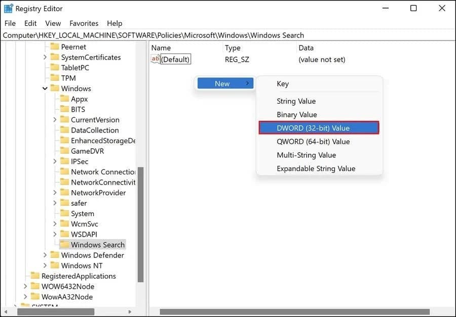 صورة لـ كيفية إصلاح خطأ “تم إيقاف الفهرسة مُؤقتًا” على Windows 11 | 12LXqjOlzlcw6ANH7bEn4tA-DzTechs