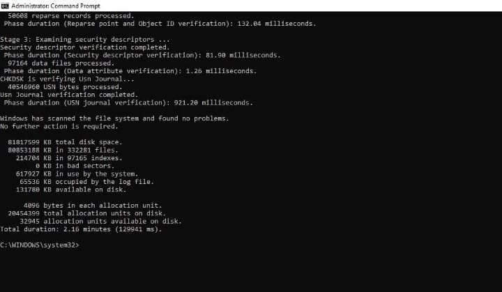 صورة لـ أفضل الطرق لإصلاح خطأ “اكتشف Windows مشكلة في القرص الصلب” | 16NKzF6ItawIxHHh_r-4rpA-DzTechs