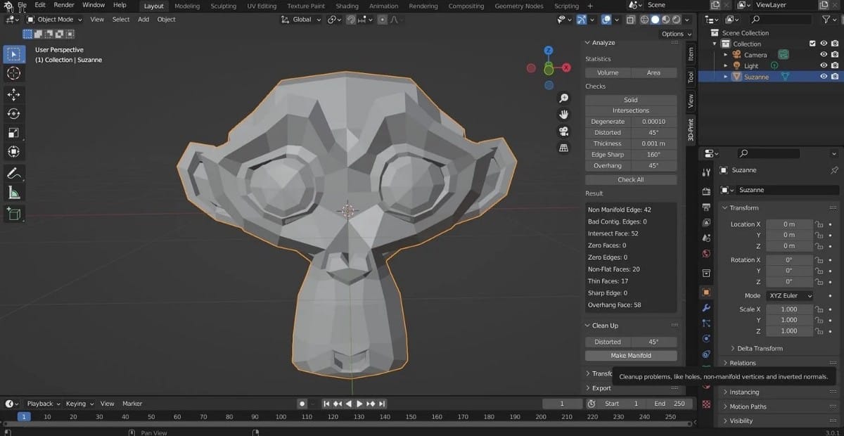 صورة لـ كيفية إنشاء نماذج ثلاثية الأبعاد قابلة للطباعة في Blender | 17j8QtVa6YAMFlmf63jOg6Q-DzTechs