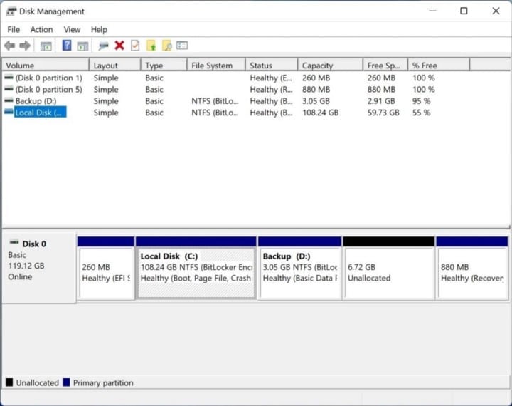 صورة لـ أفضل الإصلاحات إذا كان محرك الأقراص C: يظل مُمتلئًا دون سبب على Windows | 1GceCSv3I9Q-gMVniEEzY5A-DzTechs
