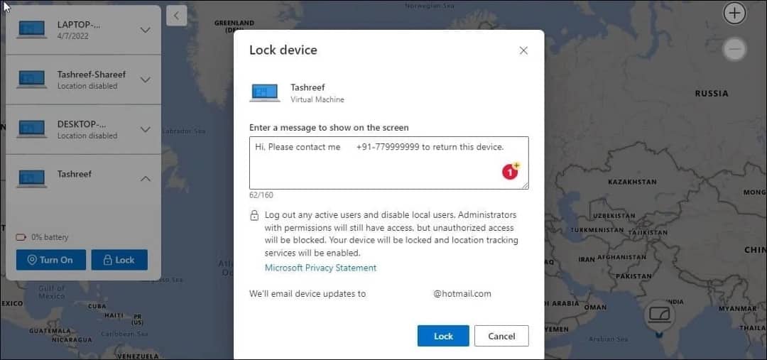 صورة لـ كيفية البحث عن جهاز مفقود يعمل بنظام Windows 11 وقفله عن بُعد | 1IF2KAveRsH7XWBUD0DpG0Q-DzTechs