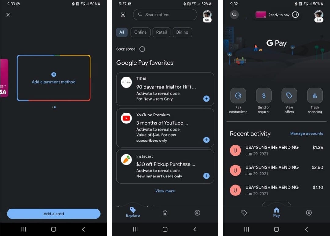 صورة لـ كيفية استخدام Google Pay لإجراء مدفوعات عبر الهاتف | 1ho-M9zQOS5Kp6YIytJxyAw-DzTechs