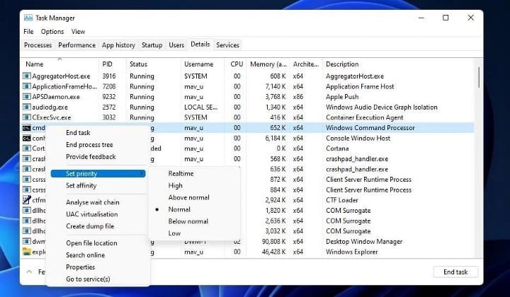 صورة لـ كيفية تحديد مستوى الأولوية لتطبيق ما في Windows 11 | 1u329tnVdx8n09GcnD7qGqA-DzTechs