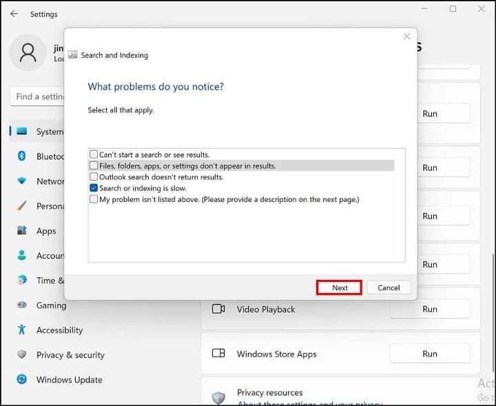 صورة لـ كيفية إصلاح خطأ “تم إيقاف الفهرسة مُؤقتًا” على Windows 11 | 1v7V5alj1I2z4V6KW2vmaBA-DzTechs