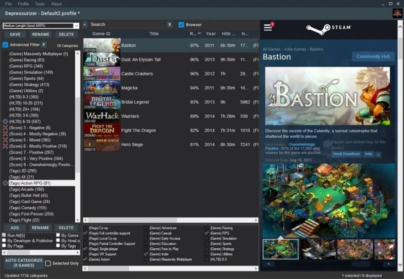 صورة لـ أفضل الأدوات المجانية المُفيدة للحصول على المزيد من ألعاب Steam | 12HfRulHakIOOhRuXpqLXgg-DzTechs