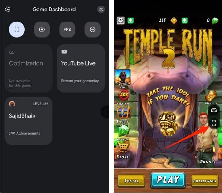 صورة لـ كيفية استخدام Game Dashboard على Android 12 لتحسين الألعاب على الأجهزة المحمولة | 1AOecrNtuZCfZUG3V21RUbQ-DzTechs