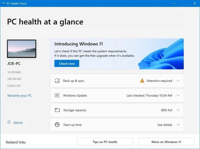 صورة لـ كيفية التحقق من صحة الكمبيوتر الذي يعمل بنظام Windows 10/11 | 1LBFioY7eaiVrNtuyK7DuCA-DzTechs