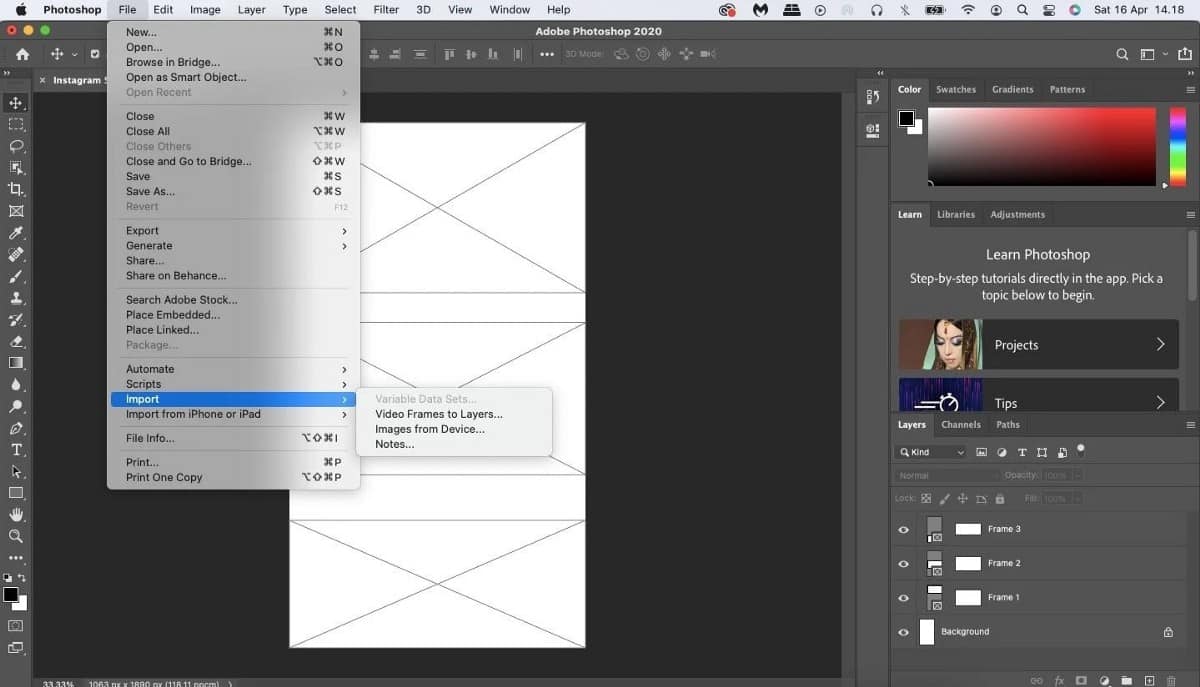 صورة لـ فوائد إنشاء Instagram Stories باستخدام Photoshop (وكيفية القيام بذلك) | 1Xw01dRfy2zGoQ_fGnuYFQA-DzTechs