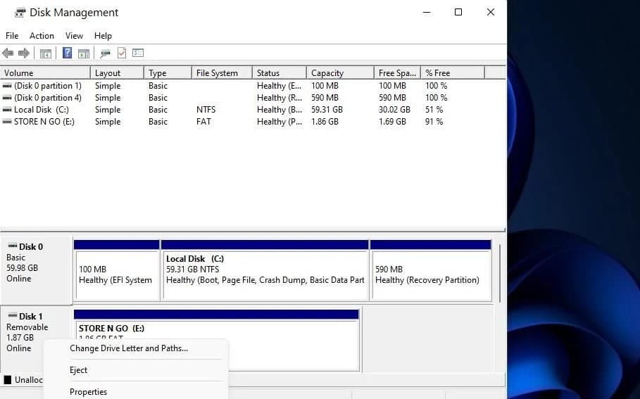صورة لـ أفضل الطرق لإخراج محرك أقراص USB خارجي من المنفذ في Windows 11 | 1bNFmtcR9Z-P5yLVw-kbORQ-DzTechs