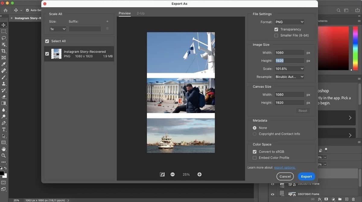 صورة لـ فوائد إنشاء Instagram Stories باستخدام Photoshop (وكيفية القيام بذلك) | 1iKK_bP7IWGyp6I14100EOQ-DzTechs
