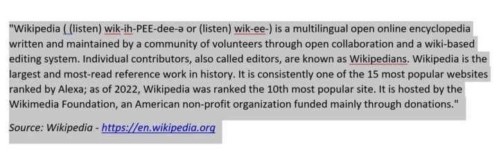 صورة لـ كيفية استخدام ويكيبيديا في Microsoft Word | 1shWUvNGyuuR8ZM054aYRcA-DzTechs