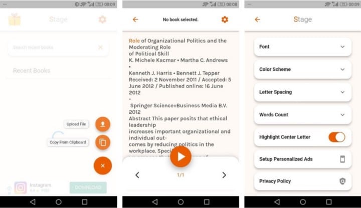 صورة لـ أفضل تطبيقات القراءة السريعة لنظام Android لمُساعدتك على قراءة المزيد | 1shqzmzBR5_TAelXYF2ABEQ-DzTechs