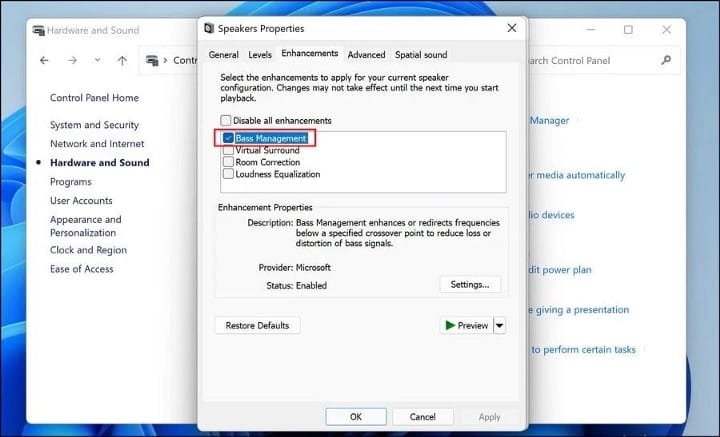 صورة لـ كيفية ضبط الجهير والطبقات الصوتية على Windows 10 و Windows 11 | 1uCctC_bHTNAkoB7UCNYvwA-DzTechs