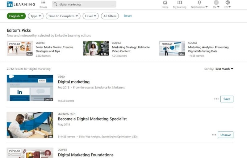 صورة لـ ما هي مسارات التعلم على LinkedIn Learning؟ كيف تختار المُناسب لك | 1vpE65_UP4E1S4MR9tLBZxg-DzTechs