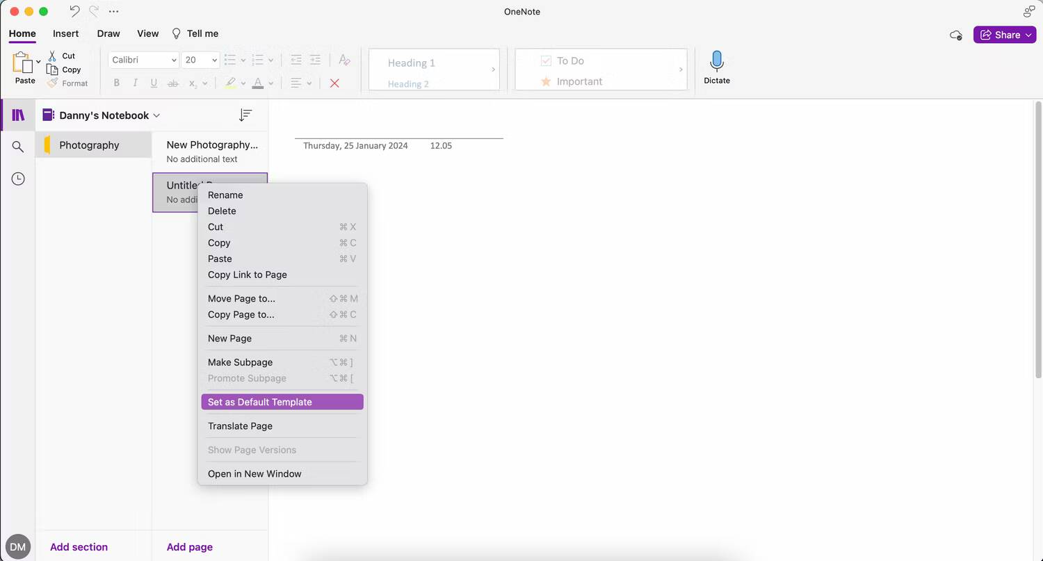 صورة لـ أفضل ميزات OneNote لـ Windows التي لم تُجربها بعد | screenshot-2024-01-25-at-12-06-32