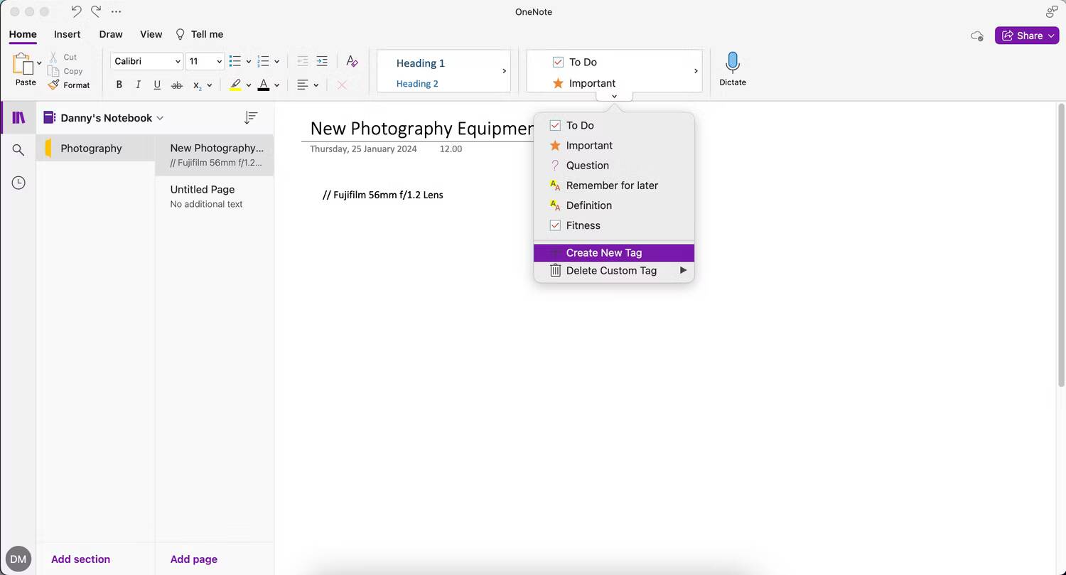 صورة لـ أفضل ميزات OneNote لـ Windows التي لم تُجربها بعد | screenshot-2024-01-25-at-12-12-52