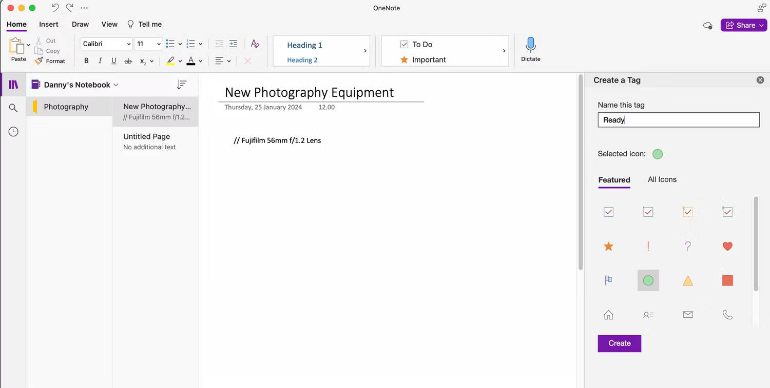 صورة لـ أفضل ميزات OneNote لـ Windows التي لم تُجربها بعد | screenshot-2024-01-25-at-12-13-52