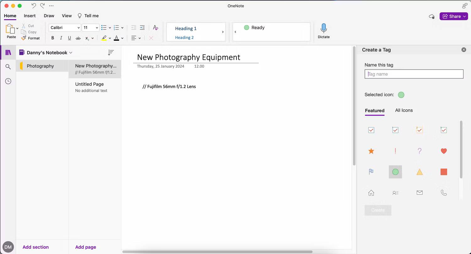 صورة لـ أفضل ميزات OneNote لـ Windows التي لم تُجربها بعد | screenshot-2024-01-25-at-12-14-27