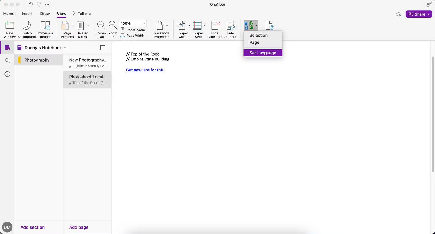 صورة لـ أفضل ميزات OneNote لـ Windows التي لم تُجربها بعد | screenshot-2024-01-25-at-12-35-44