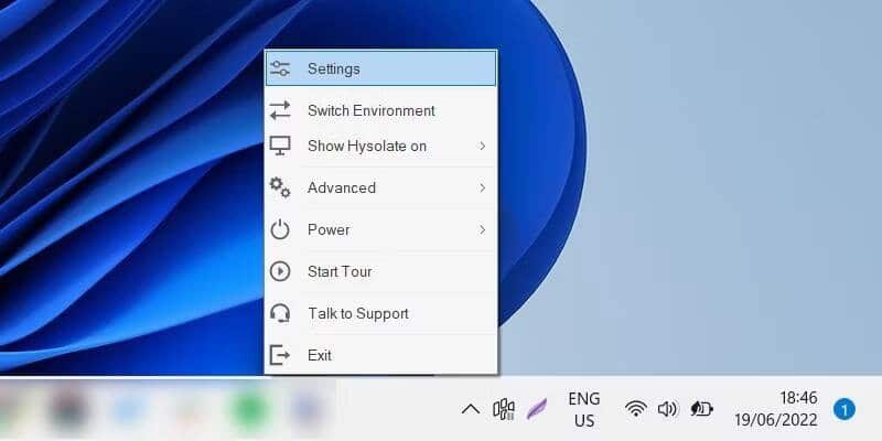 صورة لـ كيفية تشغيل تطبيقات Windows 11 عالية المخاطر في بيئة افتراضية باستخدام Hysolate | 17AN2-R761UcFSwpbOueGMQ-DzTechs