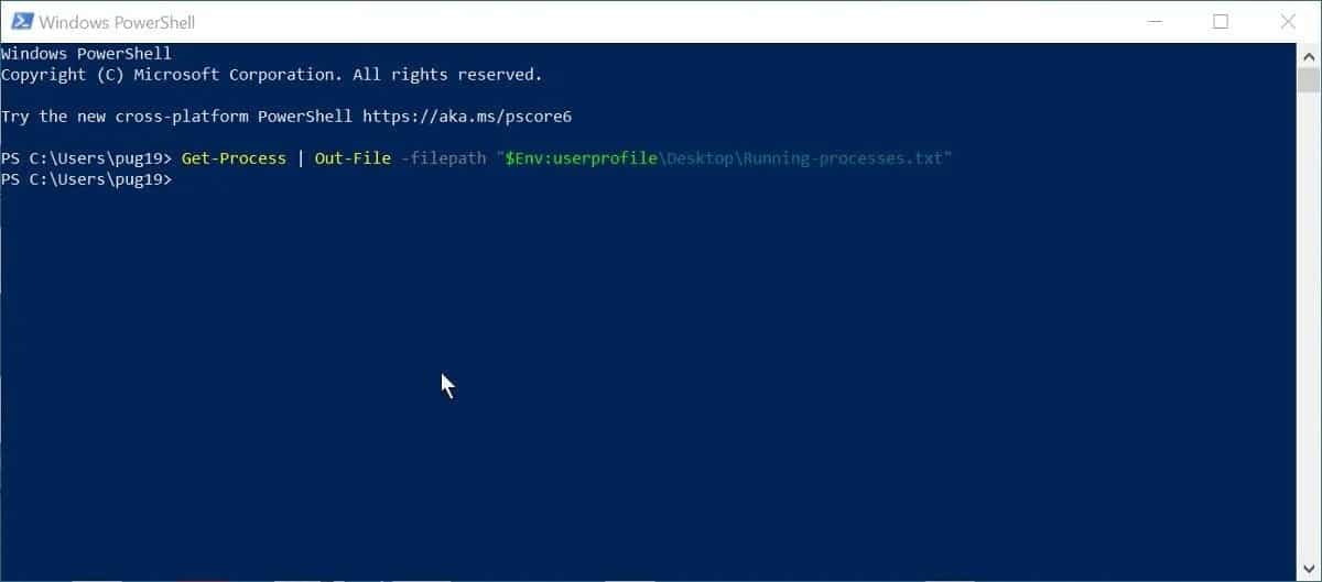صورة لـ كيفية حفظ قائمة العمليات قيد التشغيل في Windows | 1QDUwZLR8K6P9Tus2tCILsA-DzTechs