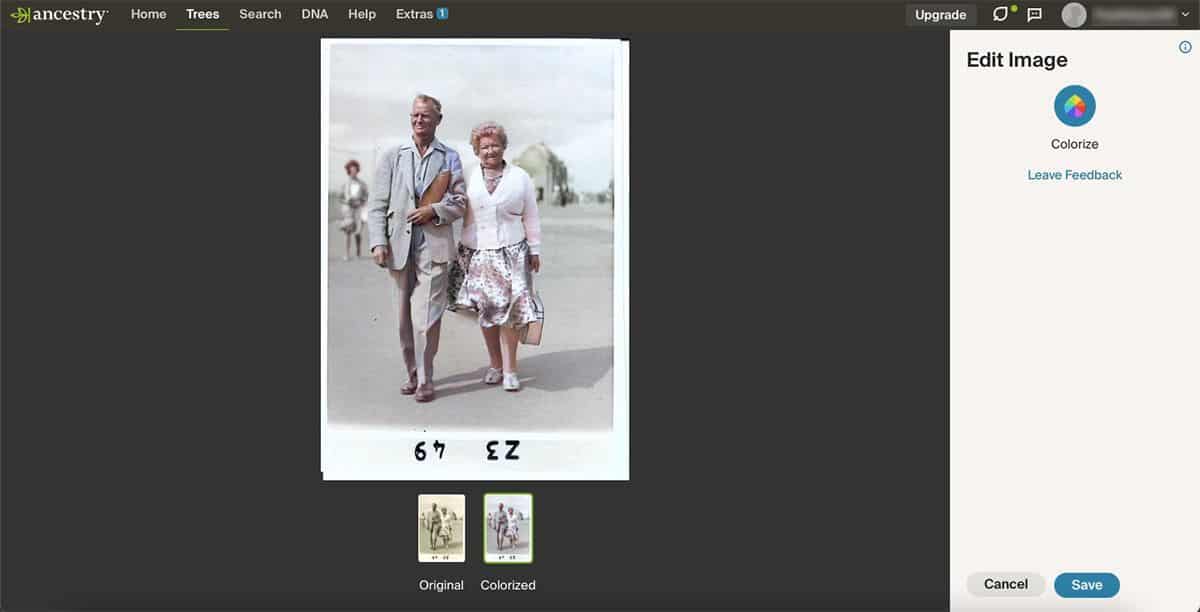 صورة لـ كيفية تلوين الصور القديمة بالأبيض والأسود باستخدام Ancestry | 1TRanm_PWk9RLQNGW8EmGpw-DzTechs