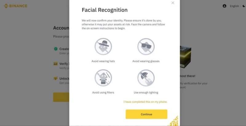 صورة لـ كيفية إنشاء حساب على Binance: دليل خطوة بخطوة | 1afHI9yBthWTtwGWmFCihMQ-DzTechs