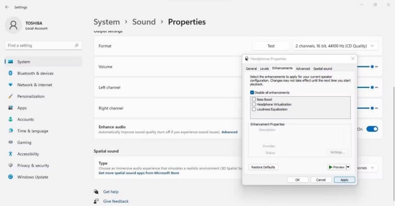 صورة لـ بعض الطرق لإصلاح تأخير صوت جهاز Bluetooth في Windows 11 | 1HHgbad4eC1NqoOzmPet3hA-DzTechs