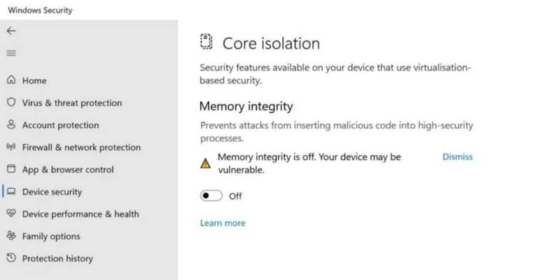 صورة لـ كيفية تعطيل VBS لزيادة الأداء في Windows 11 | 1Ry92KRTNbm0tlq-lGqPBTA-DzTechs