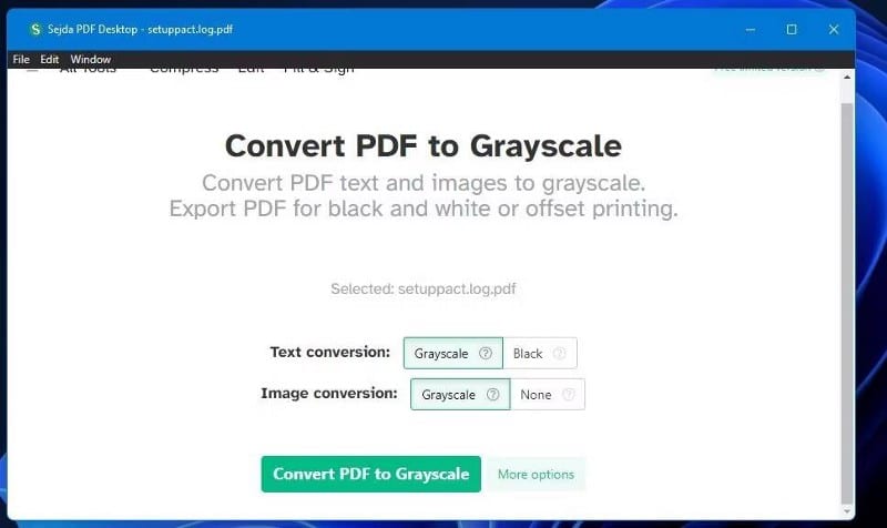 صورة لـ كيفية تحويل مستندات PDF إلى الأبيض والأسود في Windows 11 | 1-8C1cG6aA07K8JKyomp_HA-DzTechs