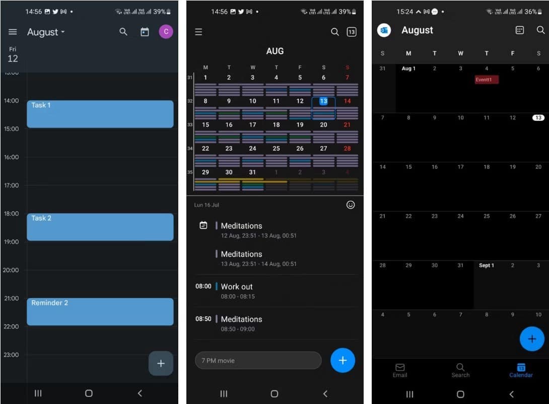 صورة لـ مقارنة بين Samsung Calendar وتقويم Google و Outlook: ما هو تقويم Android الذي يجب استخدامه؟ | 1WfWgJ1Pc2DpTDlAWJLrL4A-DzTechs