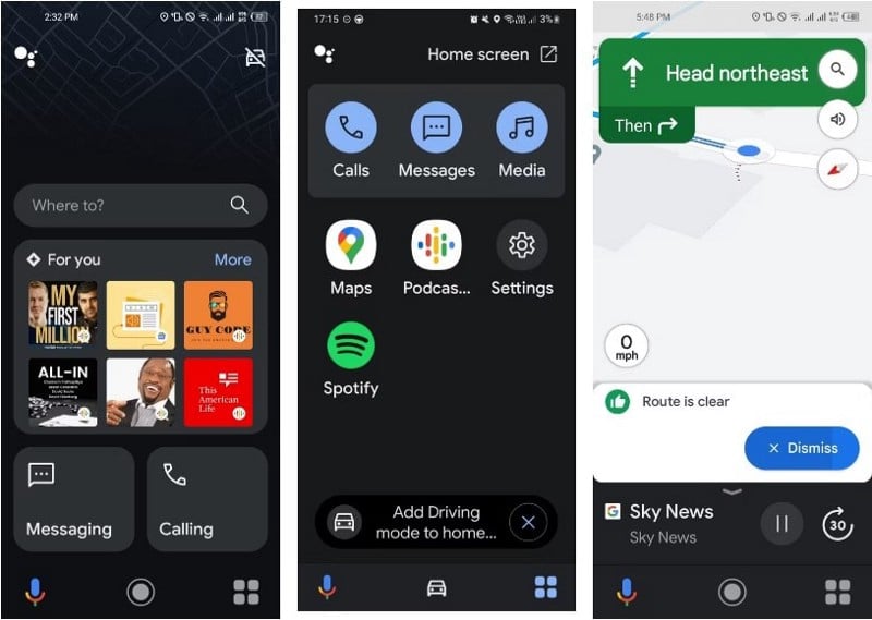صورة لـ مقارنة بين “وضع القيادة” في “مساعد Google” و Android Auto: ما الفرق؟ | 1dCzw-2MV0kp7GdwJ01jJwg-DzTechs