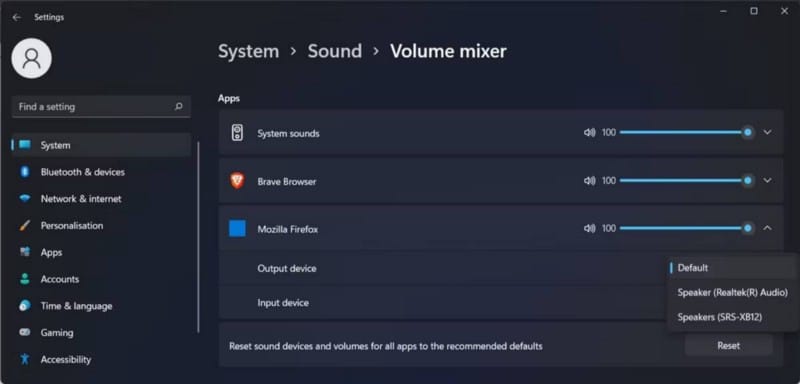 صورة لـ كيفية تشغيل مصادر الصوت المختلفة بين مكبرات الصوت وسماعات الرأس في Windows 11 | 1wsux0Q-Hf2YkS4b1tjBj9g-DzTechs