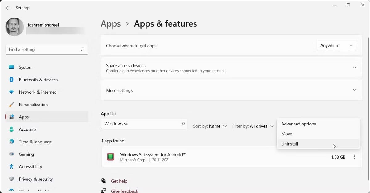 صورة لـ كيفية تثبيت Play Store من Google على Windows 11 | 12DcJXIWREia3BDWq7QLJog-DzTechs
