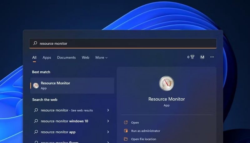 صورة لـ طرق لفتح أداة “مراقبة الموارد” في Windows 11 | 1RtJzA2OOc3K7CjpmpqUonw-DzTechs