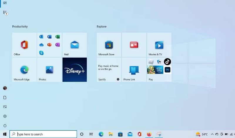 صورة لـ كيفية تمكين أو تعطيل “قائمة ابدأ” بملء شاشة Windows | 1hfZBfC-y3fazosX9LAcgeg-DzTechs
