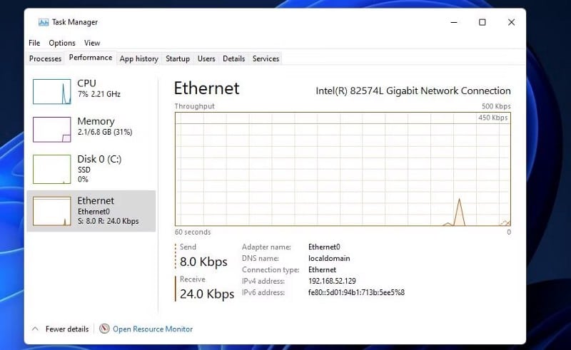 صورة لـ طرق لفتح أداة “مراقبة الموارد” في Windows 11 | 1mJiY6RDShKiXSxWR2o6rFQ-DzTechs