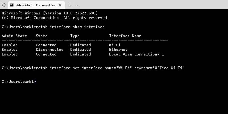 صورة لـ كيفية إعادة تسمية محول الشبكة على Windows 11 | 1-tXkgaU0p1V9iJ3db7XNrA-DzTechs